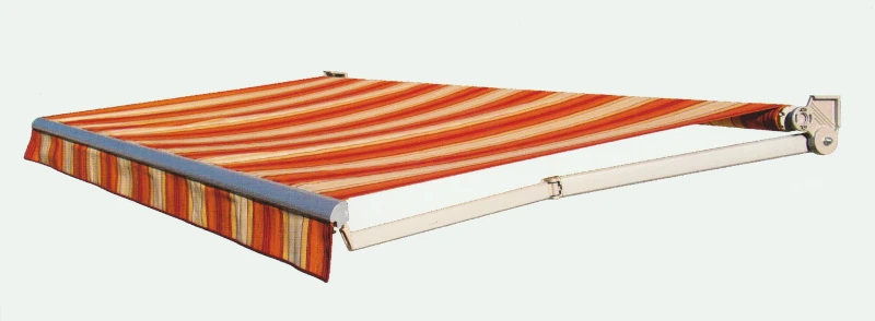 Balkonová markýza Storonorm s barevnou látkou